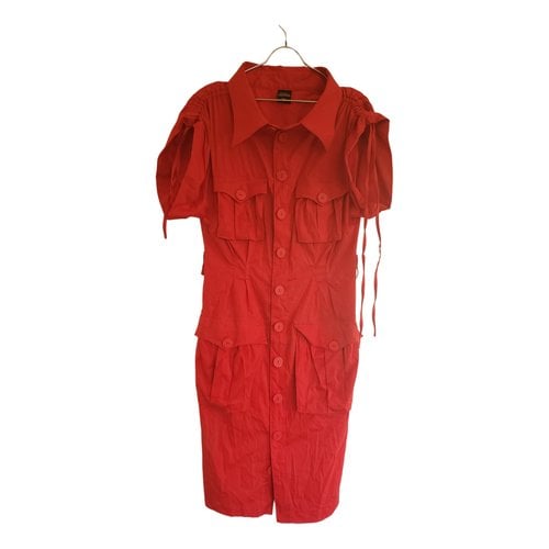 Pre-owned Jean Paul Gaultier Mid-length Dress In Red