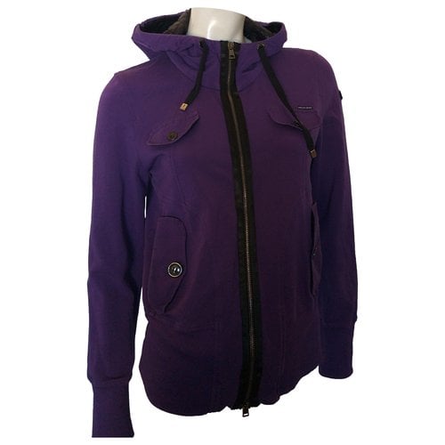 Pre-owned Marc Cain Jacket In Purple