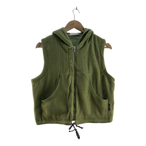 Pre-owned Issey Miyake Vest In Green