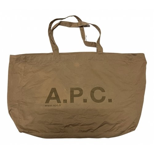 Pre-owned Apc Tote In Brown