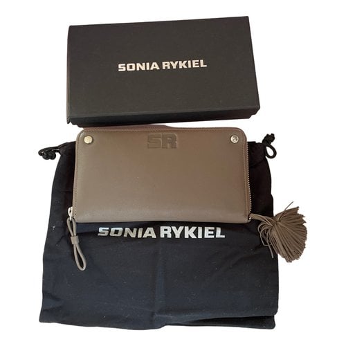 Pre-owned Sonia Rykiel Leather Wallet In Brown