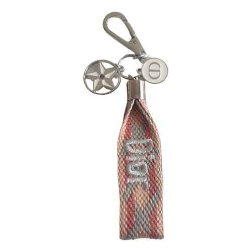 Pre-owned Dior Cloth Bag Charm In Multicolour