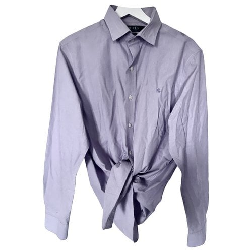 Pre-owned Lauren Ralph Lauren Shirt In Purple