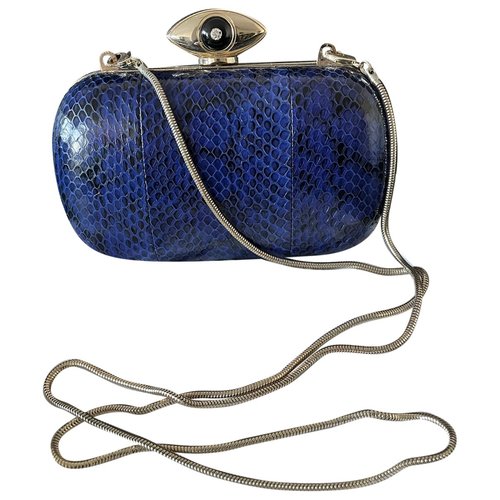 Pre-owned Diane Von Furstenberg Handbag In Blue