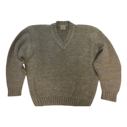 Pre-owned Trussardi Knitwear & Sweatshirt In Beige