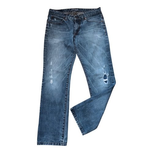 Pre-owned Drykorn Straight Jeans In Blue