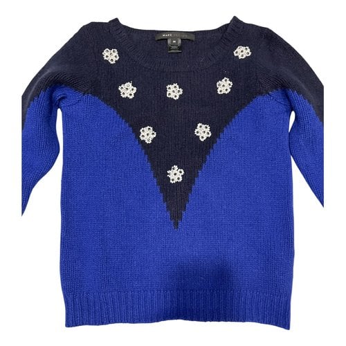 Pre-owned Marc Jacobs Wool Jumper In Blue