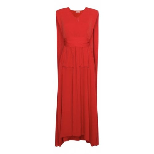 Pre-owned Celine Maxi Dress In Pink