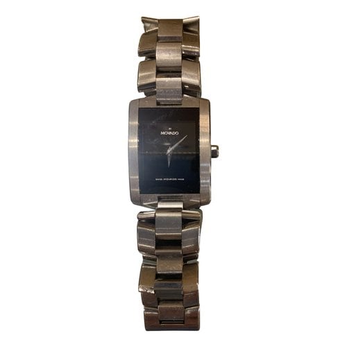 Pre-owned Movado Watch In Grey