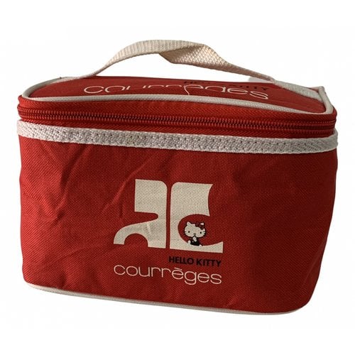 Pre-owned Courrã¨ges Handbag In Red