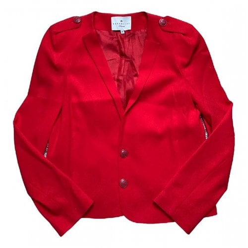 Pre-owned Essentiel Antwerp Jacket In Red