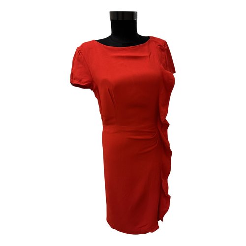 Pre-owned Valentino Mid-length Dress In Red