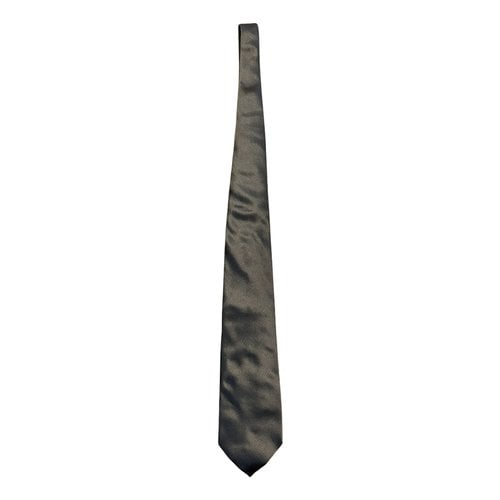 Pre-owned Gucci Tie In Brown