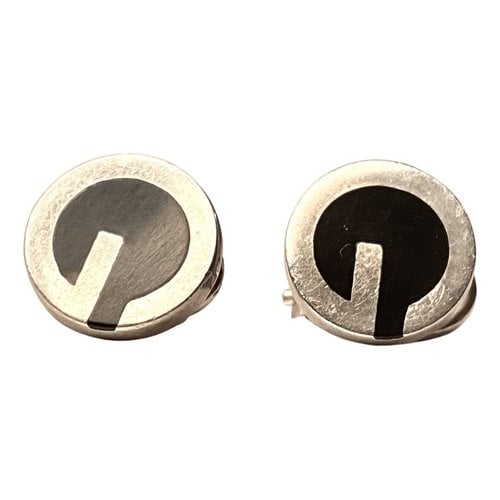 Pre-owned Gucci Silver Earrings In Multicolour