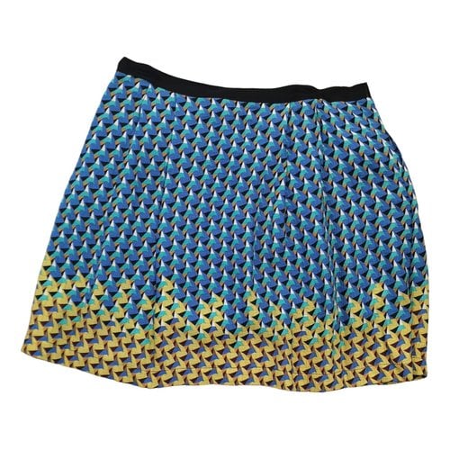 Pre-owned Marc By Marc Jacobs Silk Mini Skirt In Multicolour