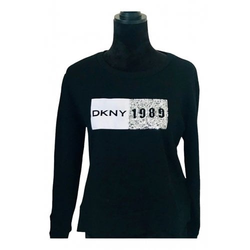 Pre-owned Dkny Top In Black