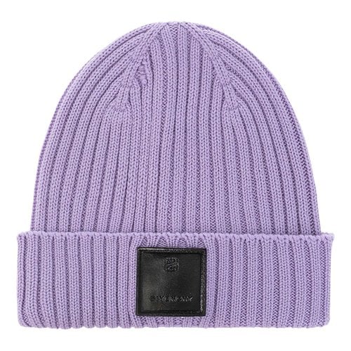 Pre-owned Givenchy Wool Hat In Purple