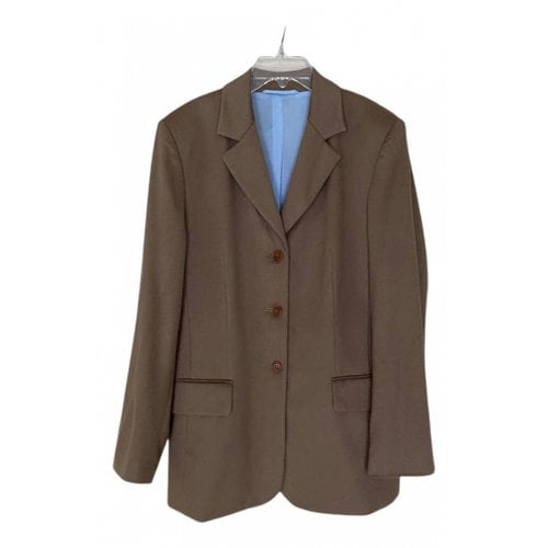 Pre-owned 360cashmere Cashmere Coat In Camel