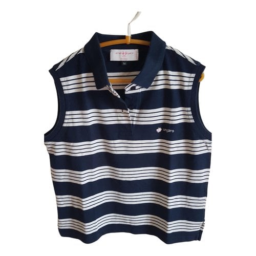 Pre-owned Emanuel Ungaro Polo In Blue