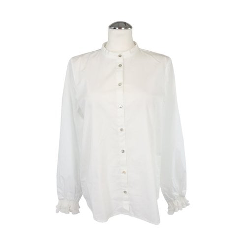 Pre-owned Bruuns Bazaar Shirt In White
