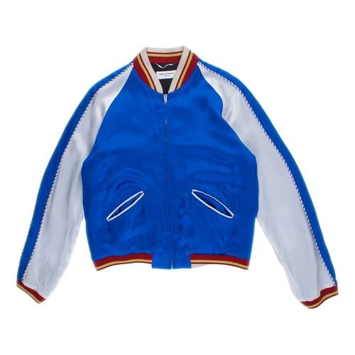 Pre-owned Saint Laurent Jacket In Blue