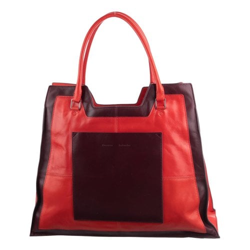 Pre-owned Proenza Schouler Leather Tote In Red