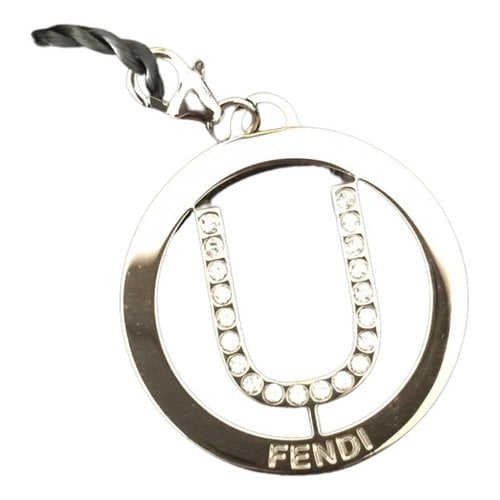 Pre-owned Fendi Pendant In Silver