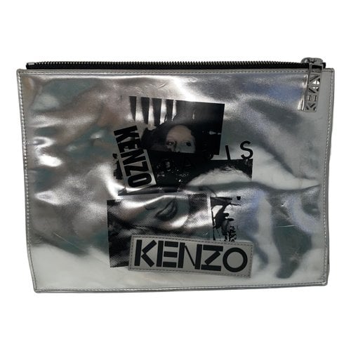 Pre-owned Kenzo Handbag In Silver