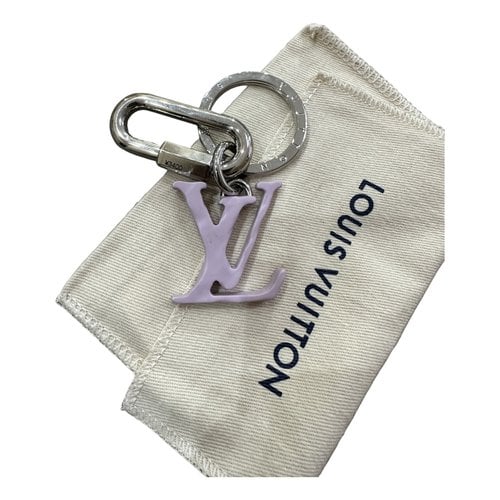Pre-owned Louis Vuitton Key Ring In Purple