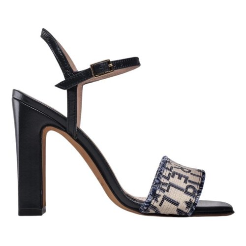 Pre-owned Marella Leather Sandals In Navy