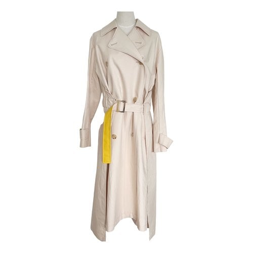 Pre-owned Nina Ricci Trench Coat In Beige