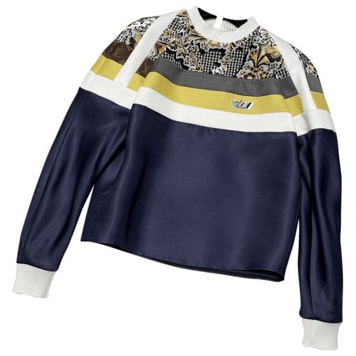 Pre-owned Louis Vuitton Silk Sweatshirt In Multicolour