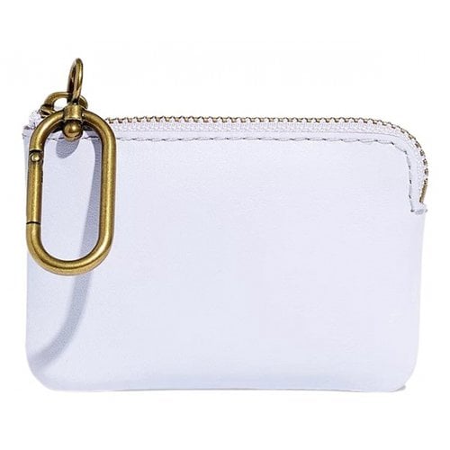 Pre-owned Madewell Leather Purse In White