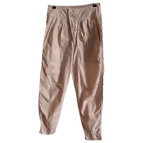 Pre-owned Isabel Marant Étoile Trousers In Pink