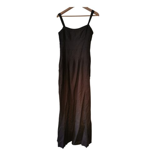 Pre-owned Max & Co Maxi Dress In Brown