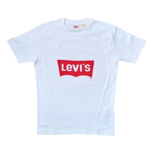 Pre-owned Levi's T-shirt In White