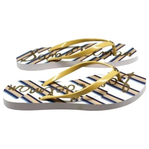 Pre-owned Sam Edelman Sandal In Yellow