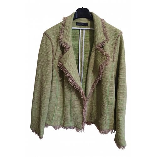 Pre-owned Marc Cain Blazer In Green