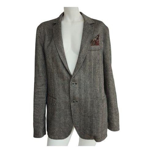 Pre-owned Antony Morato Linen Jacket In Grey