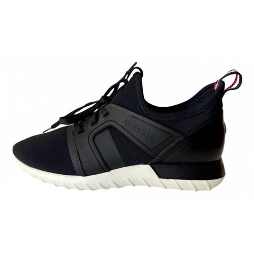 Pre-owned Moncler Trainers In Black