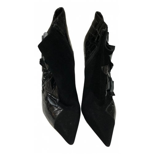 Pre-owned Chloé Leather Heels In Black