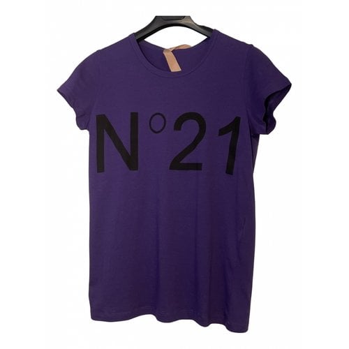 Pre-owned N°21 T-shirt In Purple