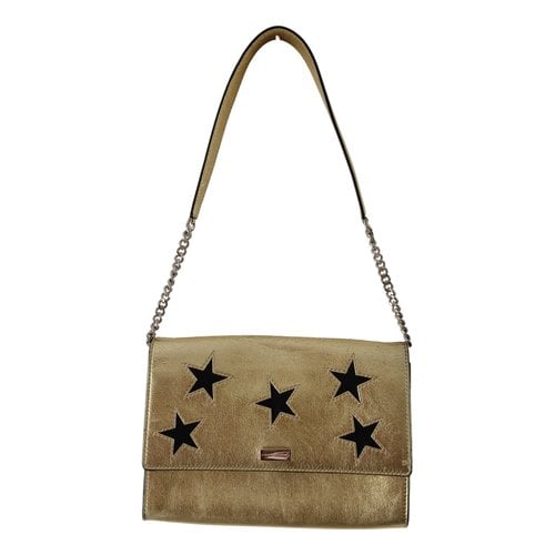 Pre-owned Stella Mccartney Vegan Leather Handbag In Gold