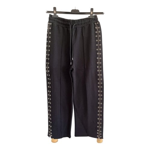 Pre-owned Mcq By Alexander Mcqueen Large Pants In Black