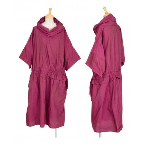 Pre-owned Issey Miyake Mid-length Dress In Pink
