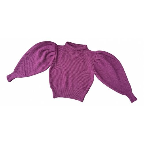 Pre-owned Isabel Marant Wool Jumper In Purple