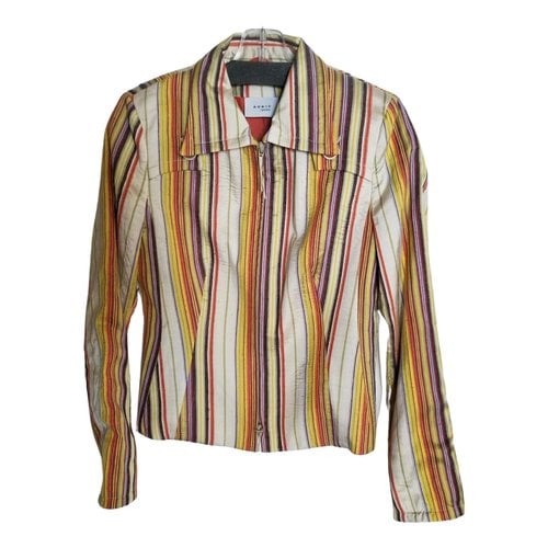 Pre-owned Akris Punto Silk Jacket In Multicolour
