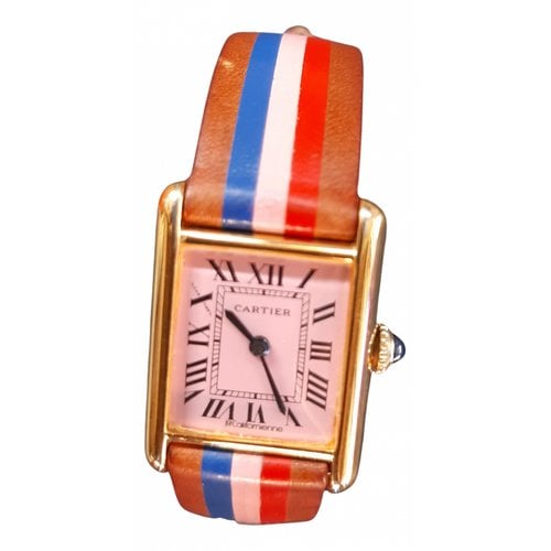 Pre-owned Cartier Watch In Pink
