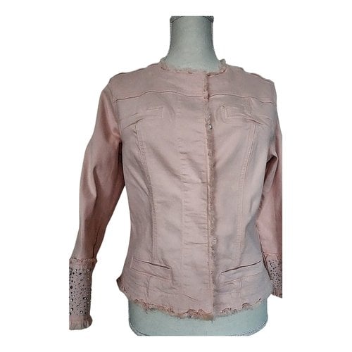 Pre-owned Liujo Short Vest In Pink