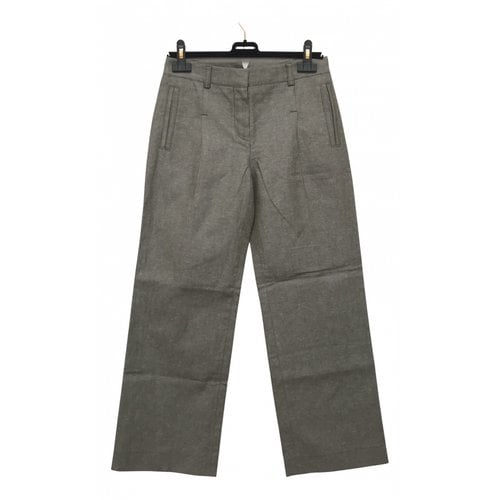 Pre-owned Louis Vuitton Straight Pants In Khaki